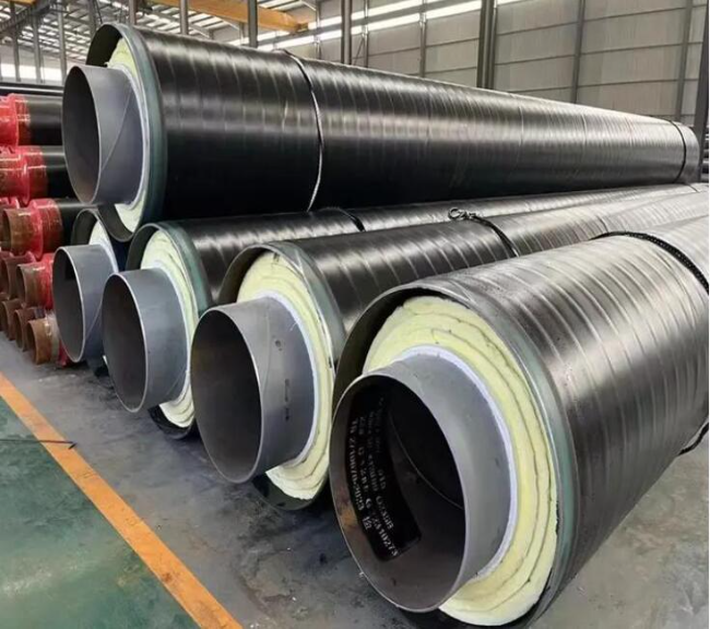 宁夏钢套钢蒸汽保温管